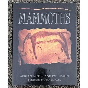 1994 Mammoths Adrian Lister & Paul Bahn Large Illustrated Hardcover Dust Jacket